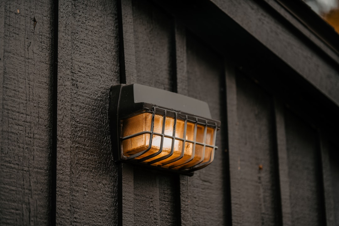Photo Wabi-Sabi Style Travertine Cylindrical Zipper Wall Lamp
