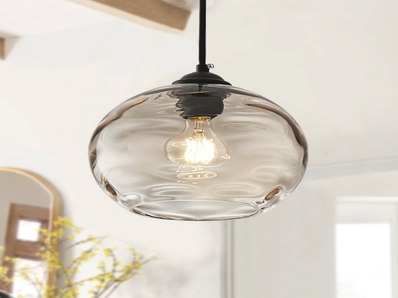 Enhance Your Space with Water Ripple Glass Pendant Lighting